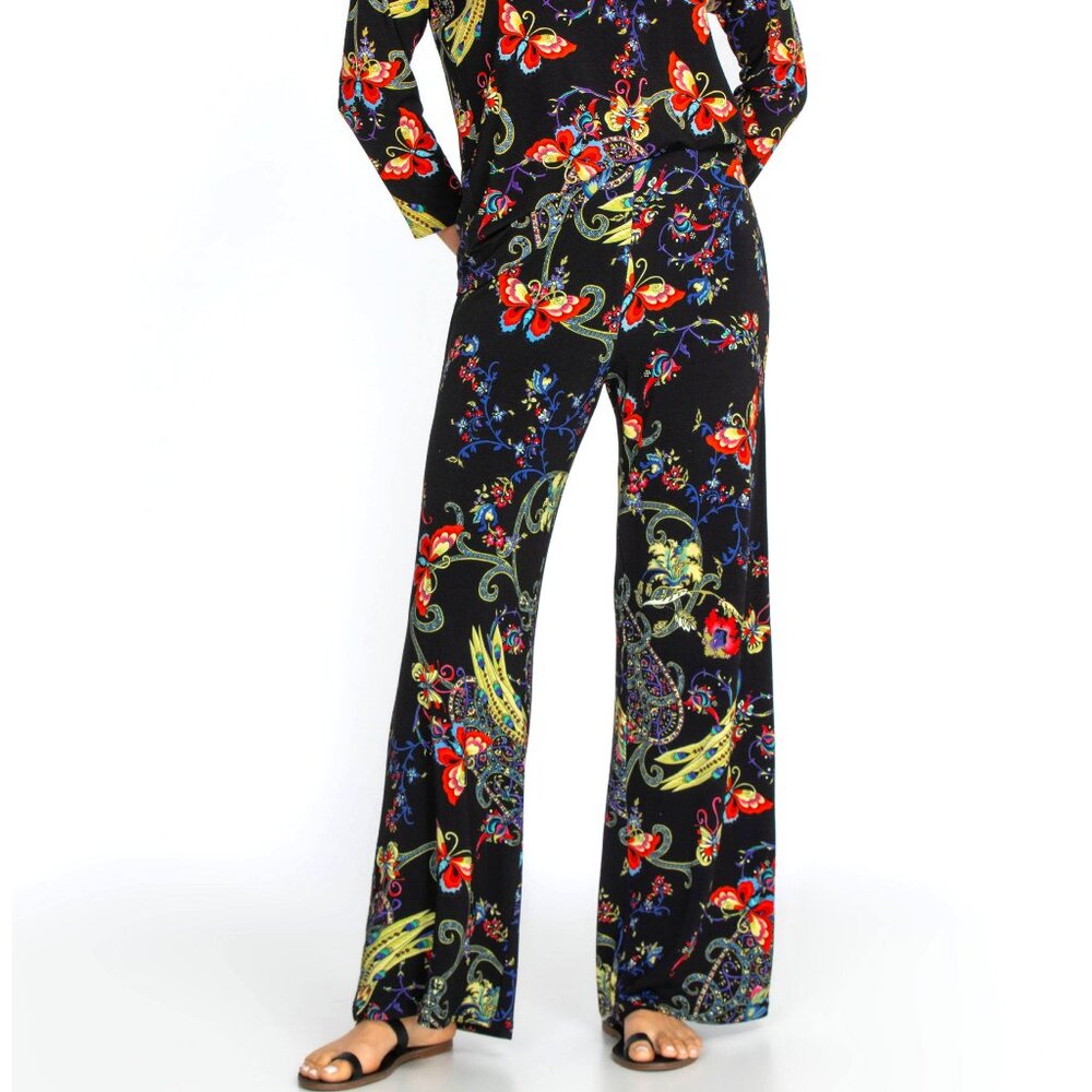 Johnny Was Pottery Wide Leg Pants